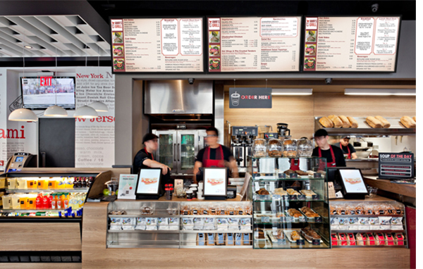 food court digital signage