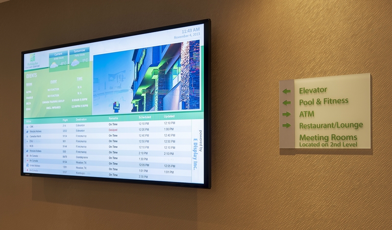 hospitality digital signage